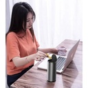 baseus gentleman style vehicle-mounted trash can with nag