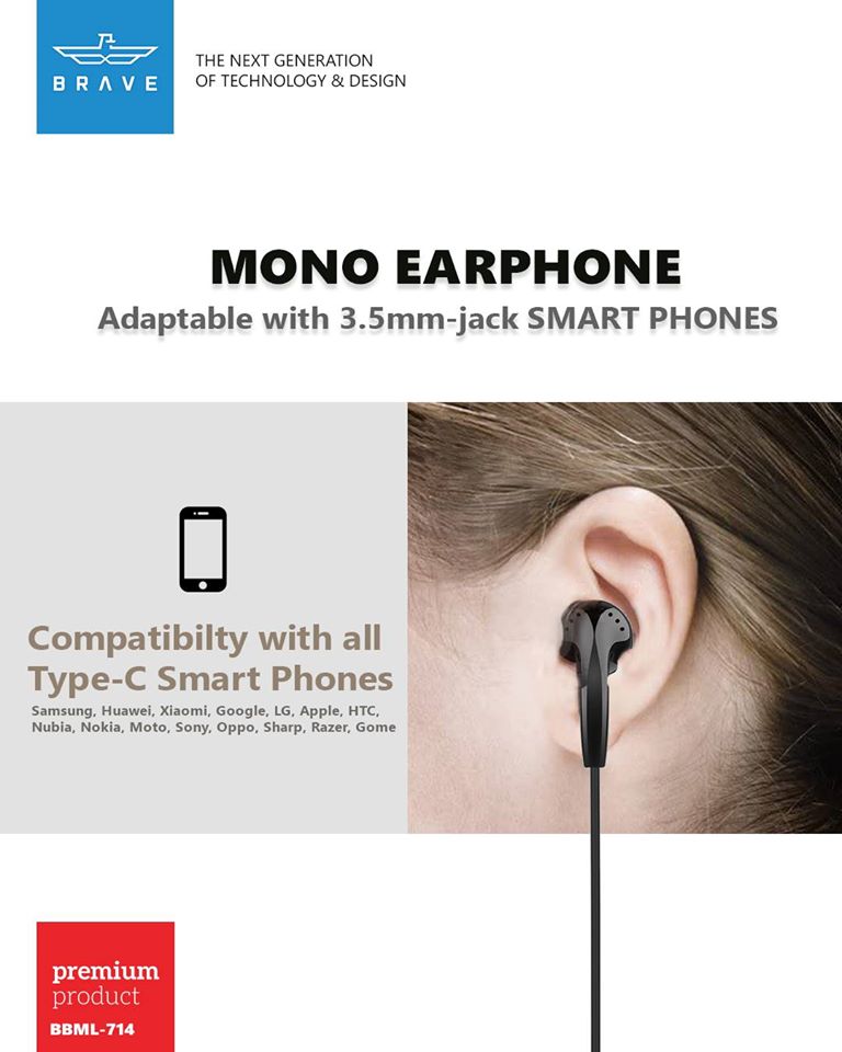 brave mono erphone type-c bbml