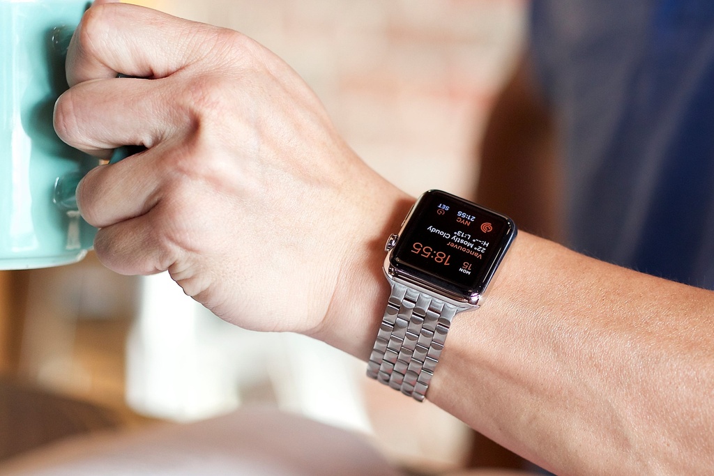 juuk apple watch strap LIGERO (ALUMINUM) 42-44-45-49mm ligero brushed