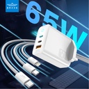 BRAVE 65W GAN FAST CHARGER WITH CABLE