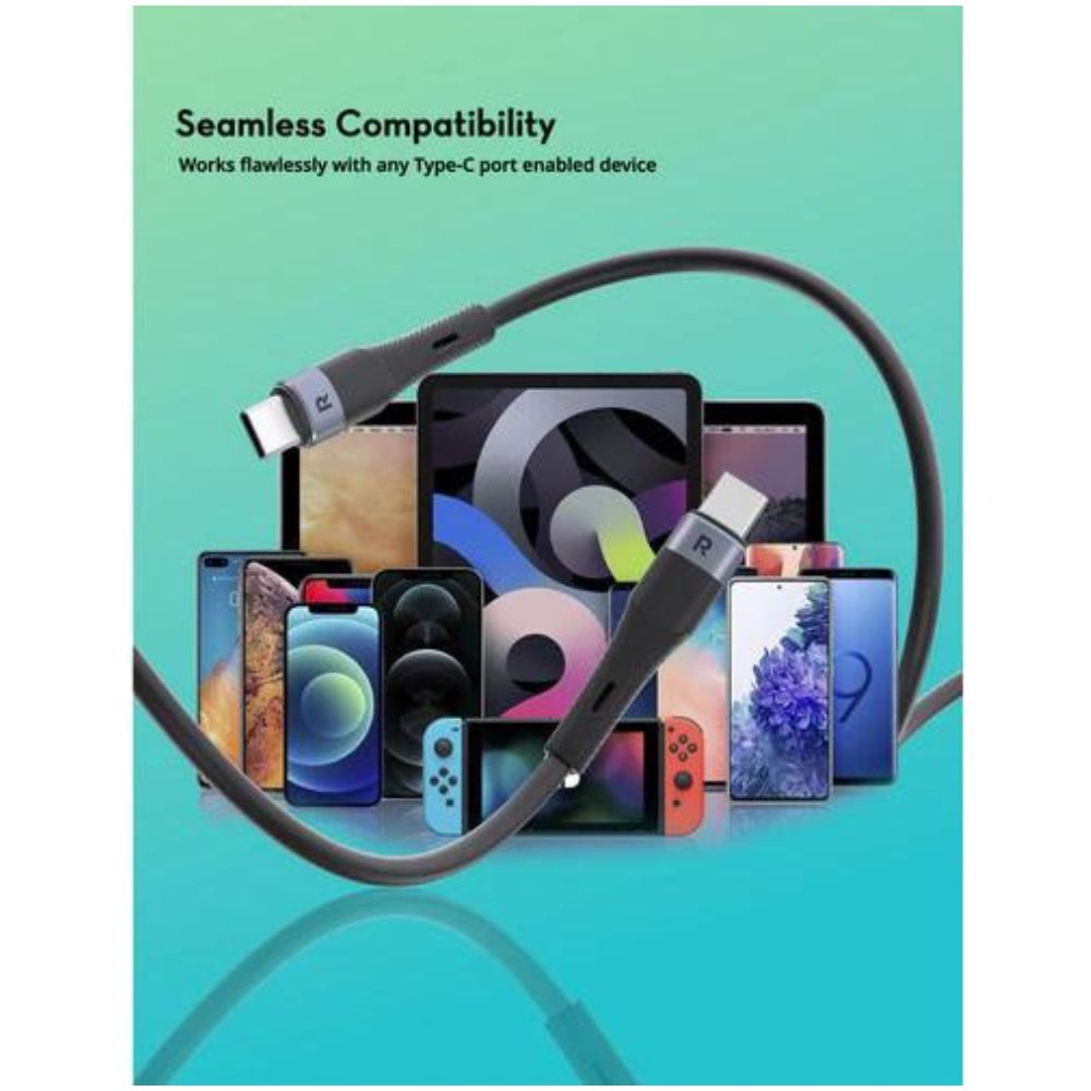 ravpower rp-cb1038 60w c-c cable 1m black