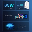 BRAVE 65W GAN FAST CHARGER WITH CABLE