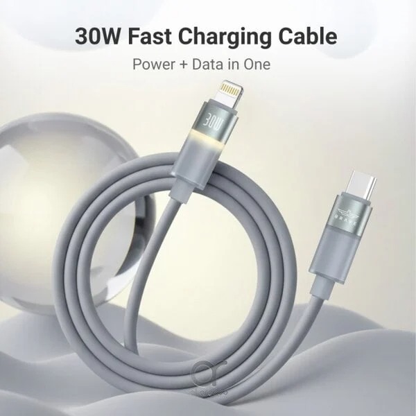 BRAVE FlexCharge Pro 30W Lightning fast charging and data cable BDC-50