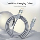 BRAVE FlexCharge Pro 30W Lightning fast charging and data cable BDC-50
