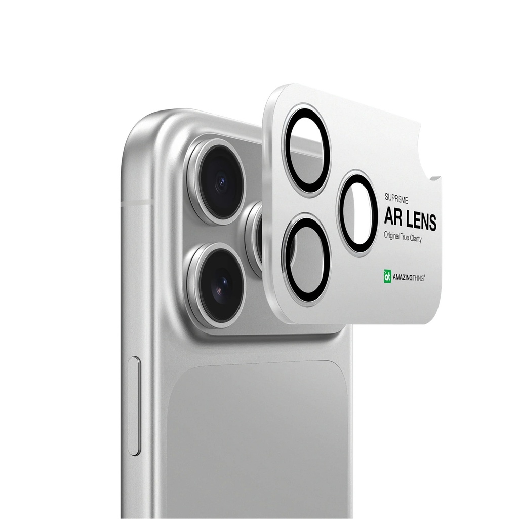 AMAZINGTHING IPHONE 17 PRO 6.3 / 17 PRO MAX 6.9 SAPPHIRE LENS GLASS (Color: CLEAR)"