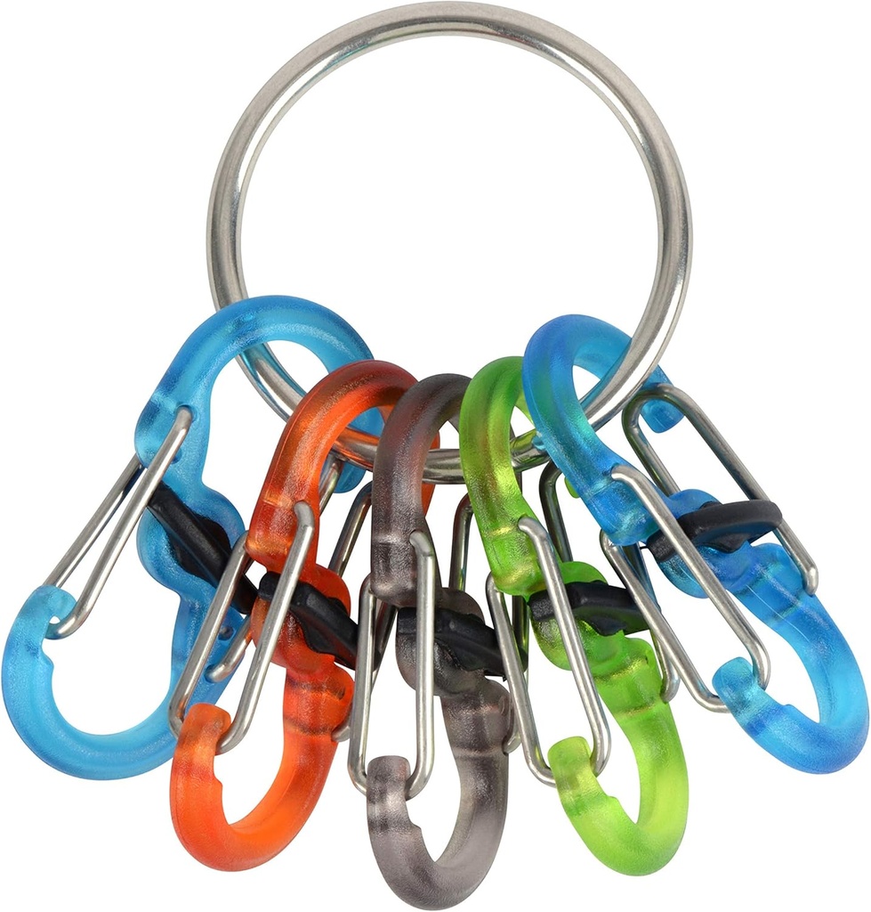 niteize keyring locker stainless
