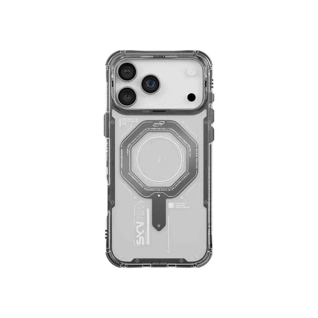 SKINARMA IPHONE 17 PRO)2025(6.3" MAGMA )MAG-CHARGE) Graphite