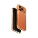  UNIQ HYBRID IPHONE 17 PRO MAX )2025(  6.9 MAGCLICK CHARGING LPX CLASSIC )AF) - FROST CLEAR/VOLT ORANGE )