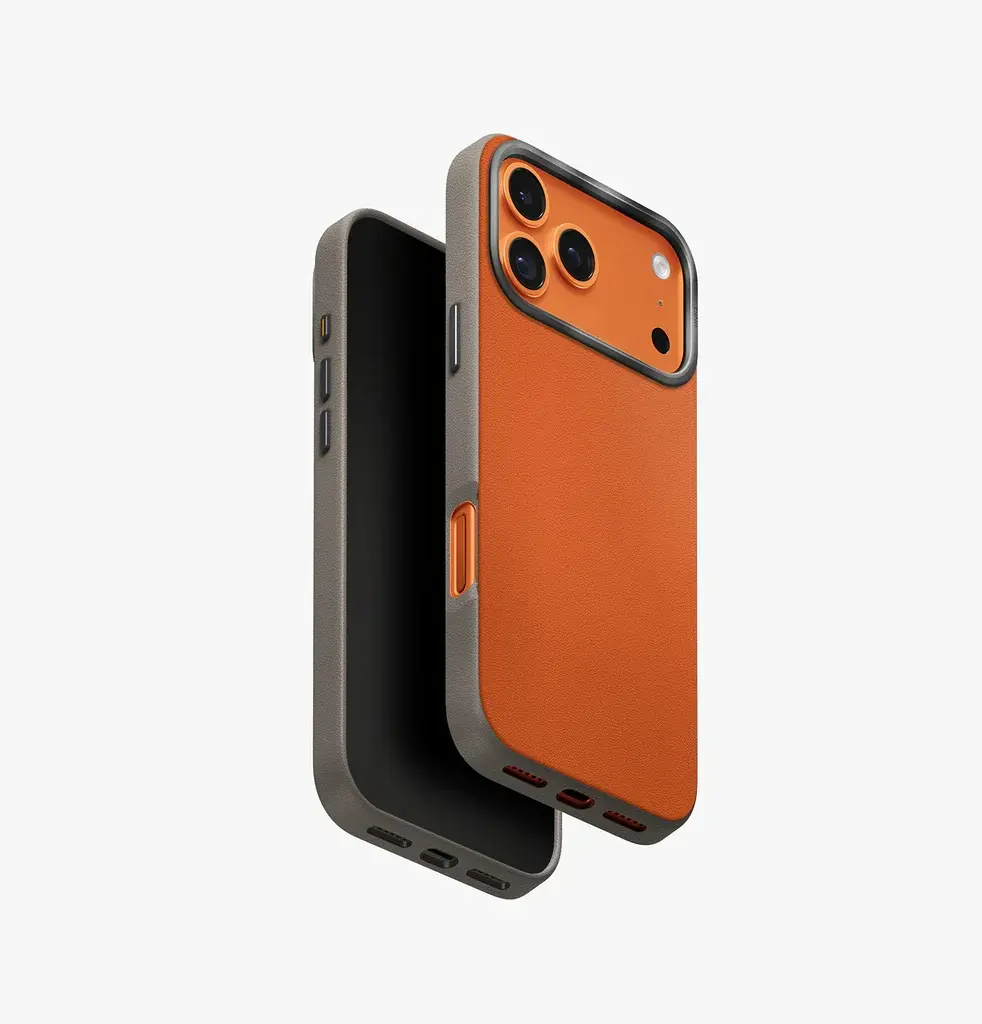 UNIQ HYBRID IPHONE 17 PRO MAX MAGCLICK CHARGING LYDEN DS - FLAME ORANGE )