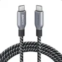 كابل أنكر برايم USB-C إلى USB-C أسود 240 واط 6 أقدام
