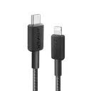 Anker 322 USB-C to Lightning Cable  (3ft Braided)  Black  - 90m