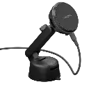 Energea MagArctic Drive Windscreen / Airvent Mount 25W Wireless Car Charger With 45W Car Charger - Gunmetal 