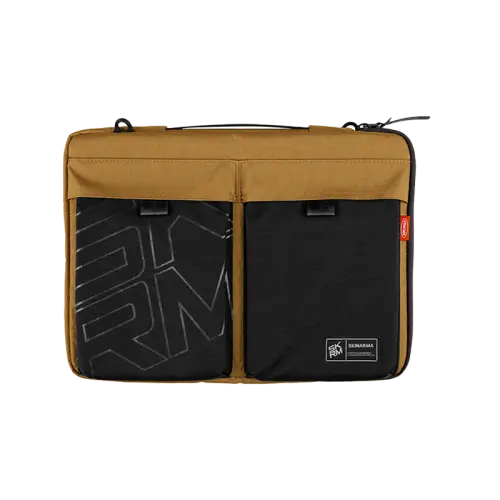 Skinarma Jager Laptop Sleeve (Upto 14") - Khaki Brown 