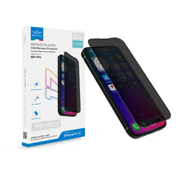 Brave Guard Impact & Scratch Protection Iphone 17 AIR - Privacy 
