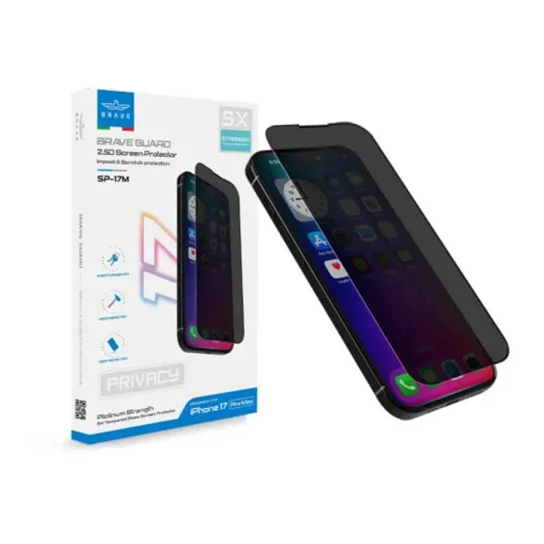 Brave Guard Impact & Scratch Protection Iphone 17 PRO Max - Privacy
