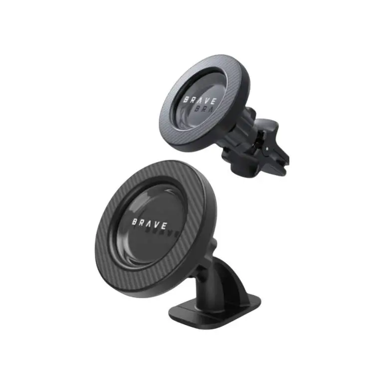 BRAVE 2 IN 1 UNIVERSAL MAGNECTIC MOUNT AIRVENT & DASHBORAD CAR PHONE HOLD