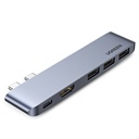 UGREEN - USB -C MULTIFUNCTION ADPTER - SPASE GRAY