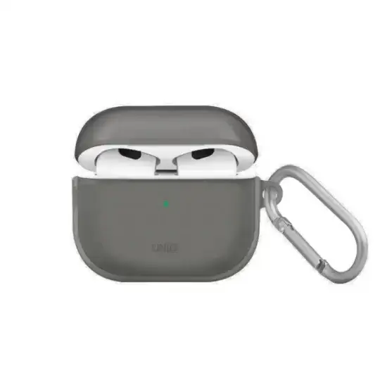 Uniq Glase Hang Case for Airpods 3 - Glossy Smoke 