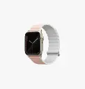 Uniq Revix Premium Edition Reverible Strap For Apple Watch 38/40/41mm - Blush Pink / White