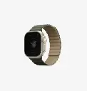 Uniq Revix Reversible Strap for Apple Watch 49/45/44mm - moss green tan