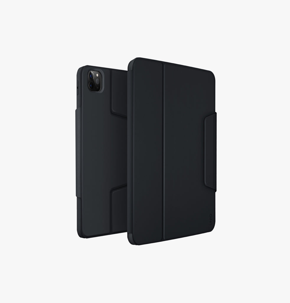 Uniq Rovus 360 Rotating Detachable Case for iPad Pro 11" - Ebony Black
