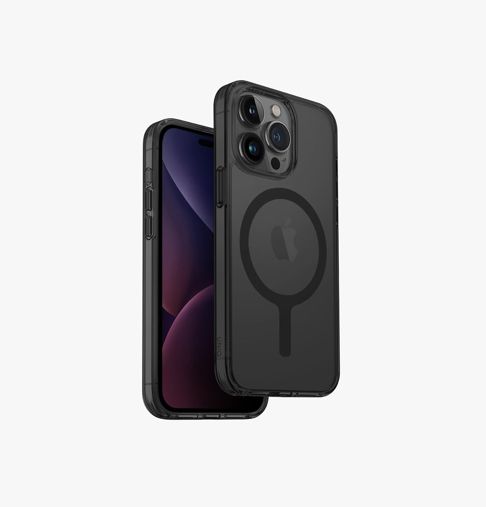 Uniq Hybrid Lifepro Xtreme MagSafe Case for iPhone 15 Pro - Frost Smoke 