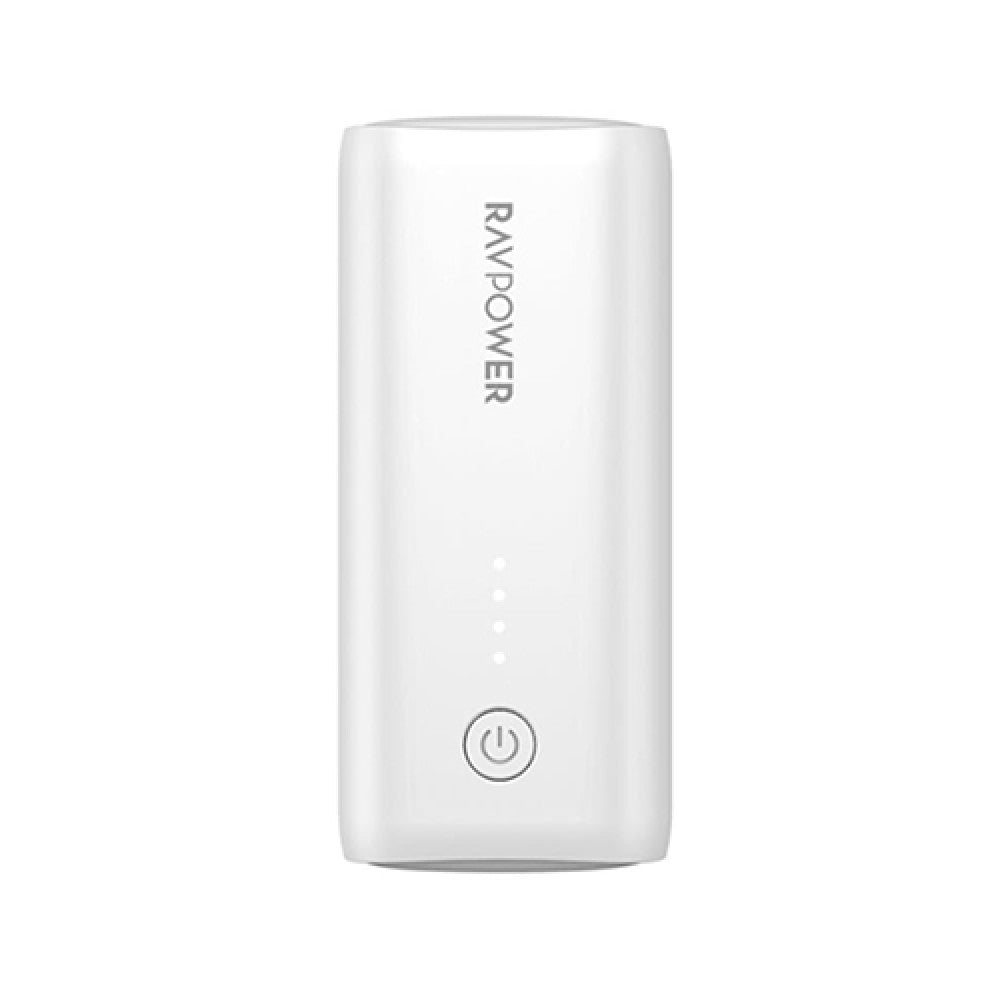 RAVPOWER 6700mAH  powerbank-white