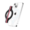 SINJMORU MINI GRIP MAGNETIC WOOL-BAND HOLDER BLACK / WHITE