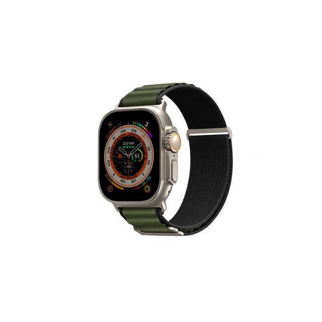 SKINARMA COBU WATCH STRAP FOR APPLE WATCH 42/44/45MM OIVE 
