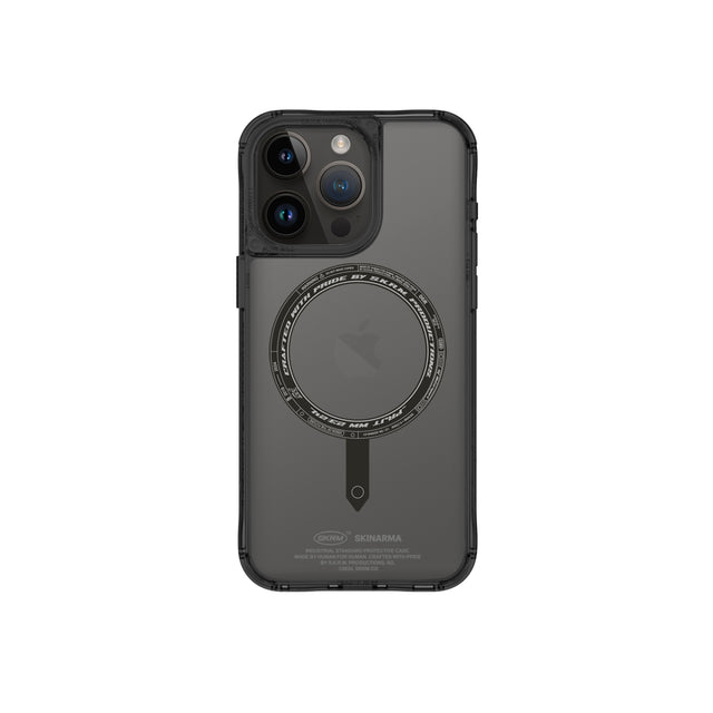 SkinArma Saido MagSafe Case for iPhone 15 Pro - Black 