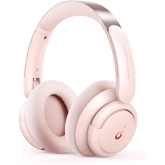 Soundcore by Anker Life Q30 Hybrid Active Noise Cancelling Headphones pink