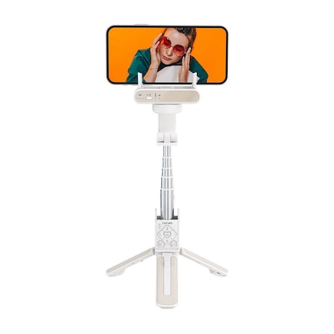Hohem Smart Selife Tripod Gimbal iSteady Q, White