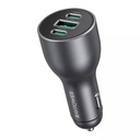 RP-VC1011 - 100W 3-Port car charger gray global