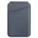 Uniq Coehl Esme Magnetic Snap-on Card Holder Snap and Mirror for iPhone - Sapphire Blue