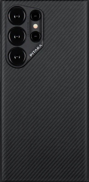 Pitaka Samsung Galaxy S24 Ultra MagEZ Magsafe Case (Black/Grey Twill