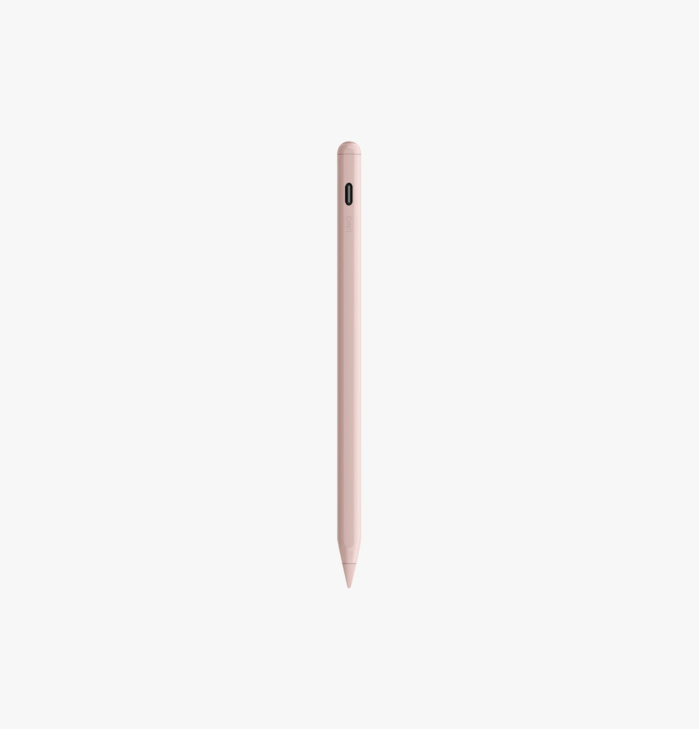 Uniq Pixo Pro Magnetic Stylus With Wireless Charging For IPad - Blush Pink