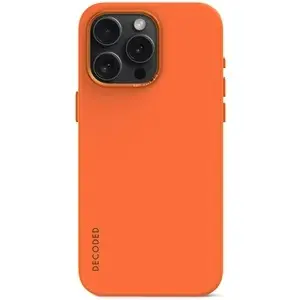 decoded iphone 15 pro max silicone magsafe case apricot