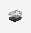 Uniq Hybrid Garde Watch Case With Screen Protection for Apple Watch 41mm - Smoked Tinted Grey