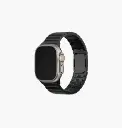 Uniq Strova Stainless Steel Band for Apple Watch 49/45/44mm - Midnight Black