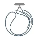 Uniq Coehl Laurel Lanyard - Sapphire Blue