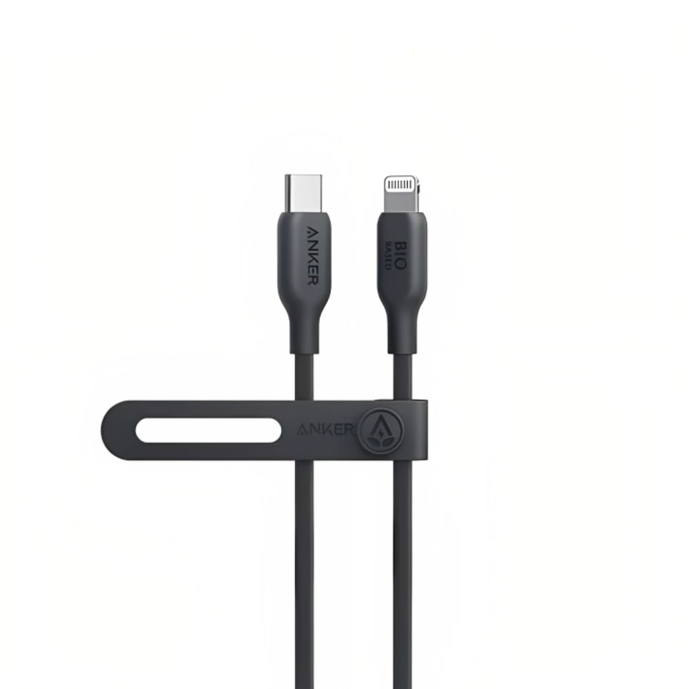 Anker 542 USB-C to Lightning Cable (Bio-Based) (0.9m/3ft) -Black