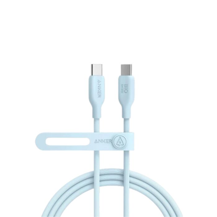 Anker 544 USB-C to USB-C Cable 140W (Bio-Based) (0.9m/3ft) -Blue