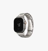 Uniq Strova Stainless Steel Band for Apple Watch 49/45/44mm - Silver