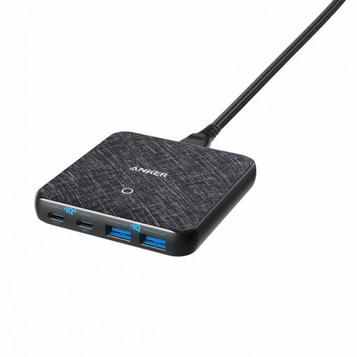 Anker Powerport Atom III 65W Slim - Black Fabric