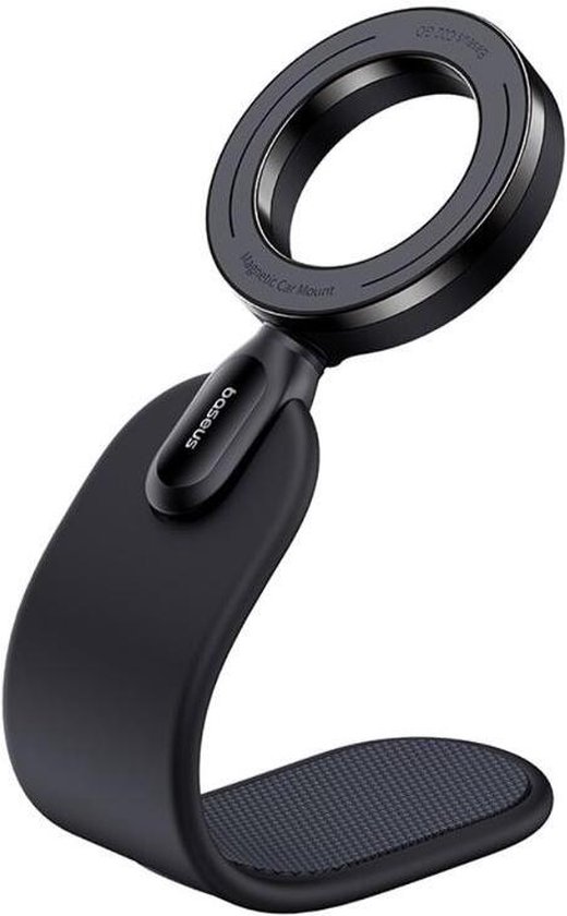 Baseus C02 Go Series Magnetic Phone Mount With 360 Degree Rotation - Cluster Black