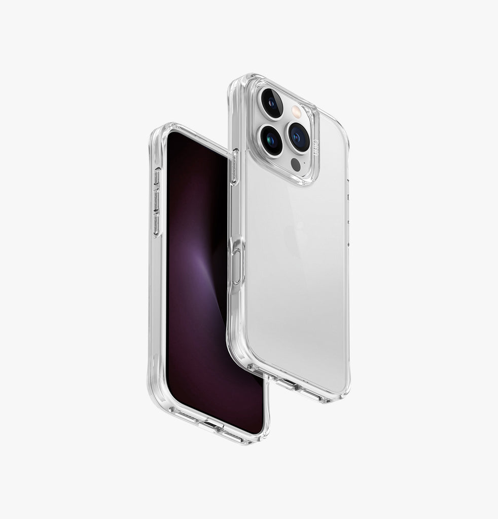 Uniq Hybrid Lifepro Xtreme Case for iPhone 16 Pro - Crystal Clear