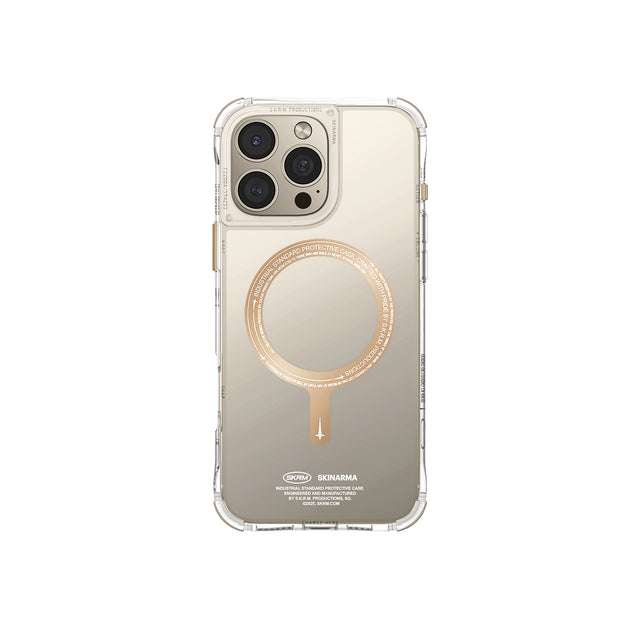 SkinArma Saido Prime Edition MagSafe case for iPhone 16 Pro - Champange