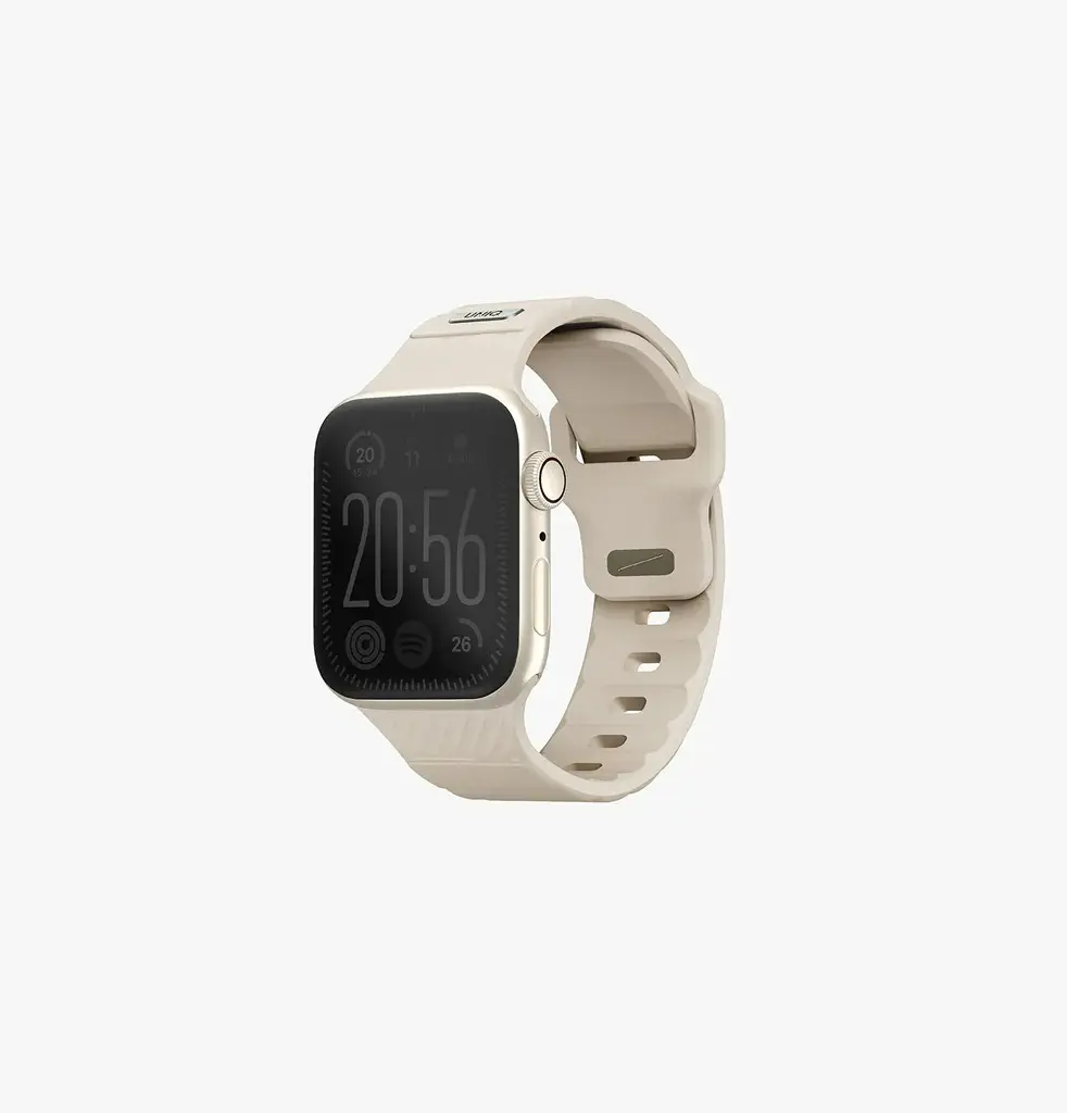 Uniq Stride FKM Strap for Apple Watch 38/40/41mm - Pale Khaki
