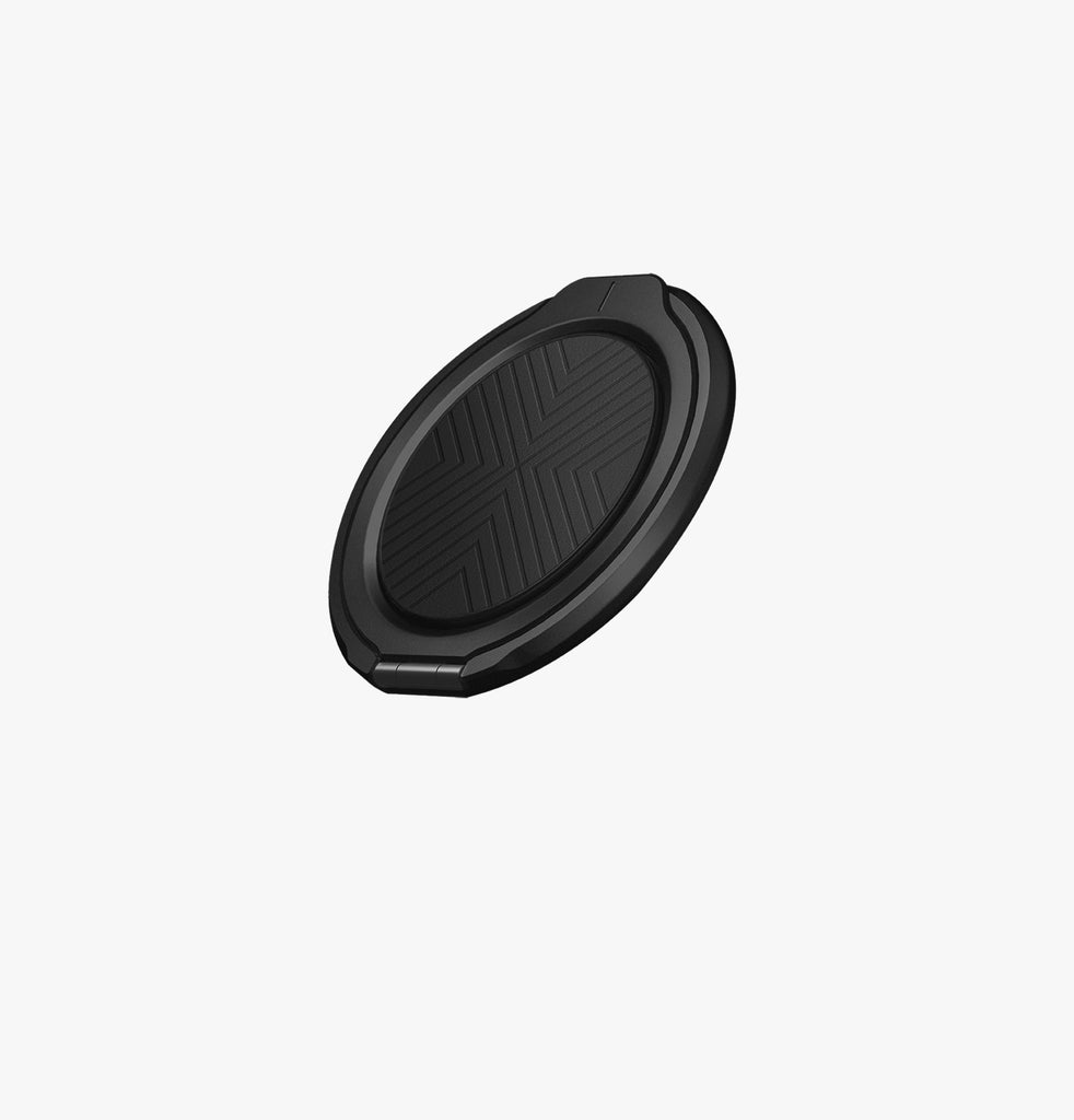 UNIQ GRIPFIT CLASSIC 360 MAGNETIC MOUNT & KICKSTAND - MIDNIGHT BLACK (MIDNIGHT BLACK)