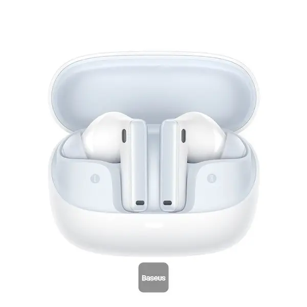 Baseus Bowie M2s True Wireless Earphones Moon White